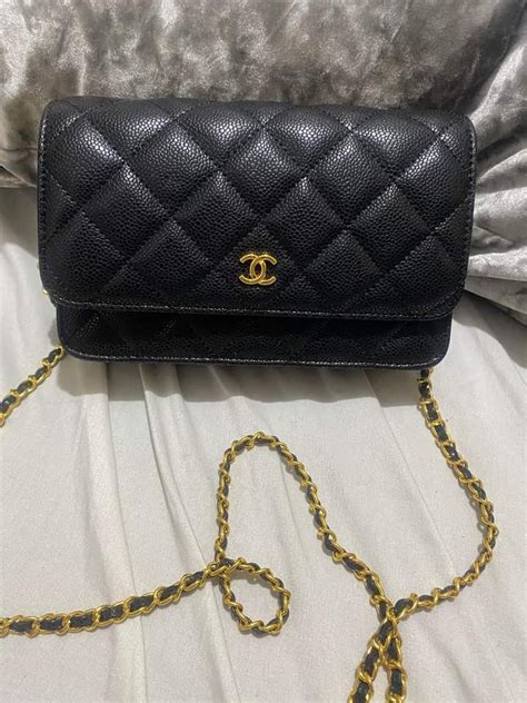 wallet on chaine chanel|chanel wallet on chain preloved.